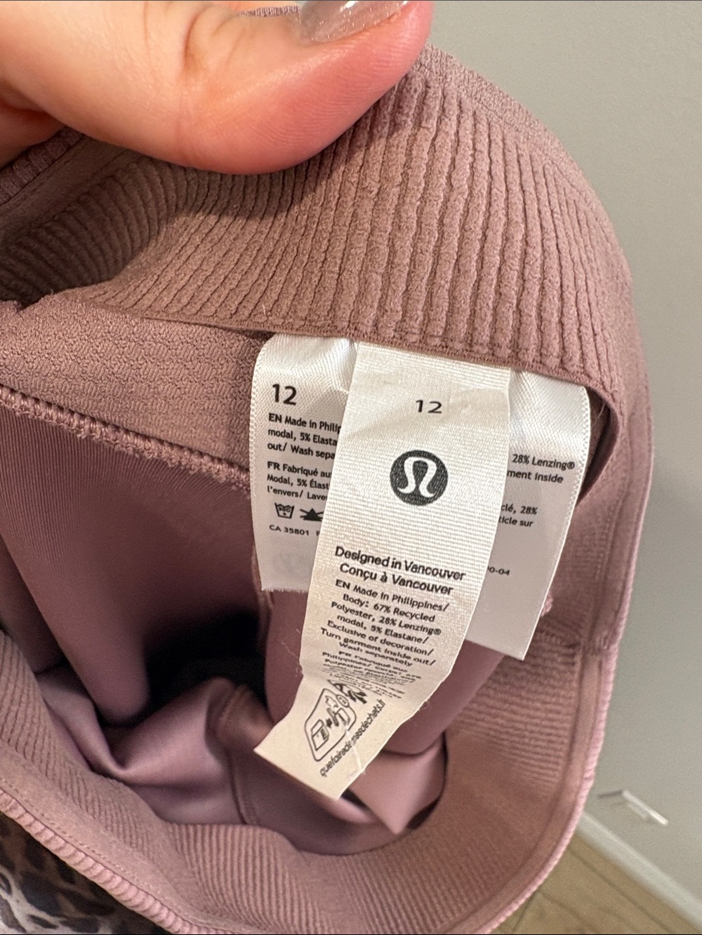 Lululemon Ribbed Softstreme Flared Pant-TALL - Picture 10 of 11
